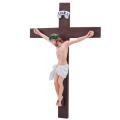 3060 - Crucifixo Borracha Parede 40 cm